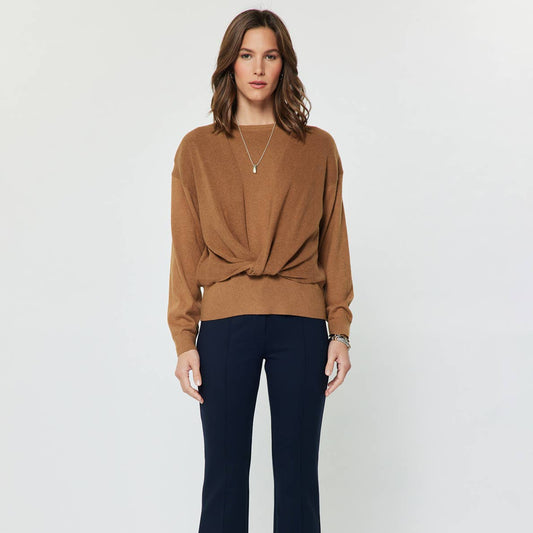 Twisted Knit Sweater Top