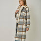 Twofer Hoodie Plaid Jacket