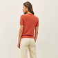 Short Sleeve Sweater Top