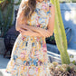 Print Ruffle Dress