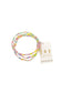 3 Row Glass Beads Bracelet in Rock Candy