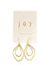 Flame Fishhook Earring