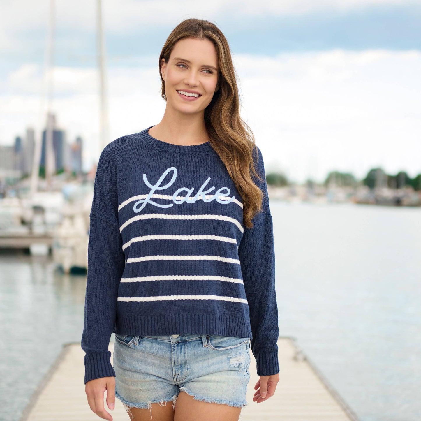 "LAKE" Relaxed Fit Sweater