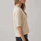 Short Sleeve Side Notch Top