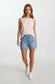 Brushed Modal Sleeveless Swing Top - Sage