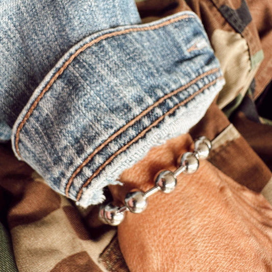 Polished Ball Chain Bracelet
