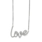 Love Script Sparkle Necklace