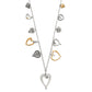 One Heart Large Long Necklace