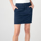 Liverpool Utility Skort 17 Inch Center Front